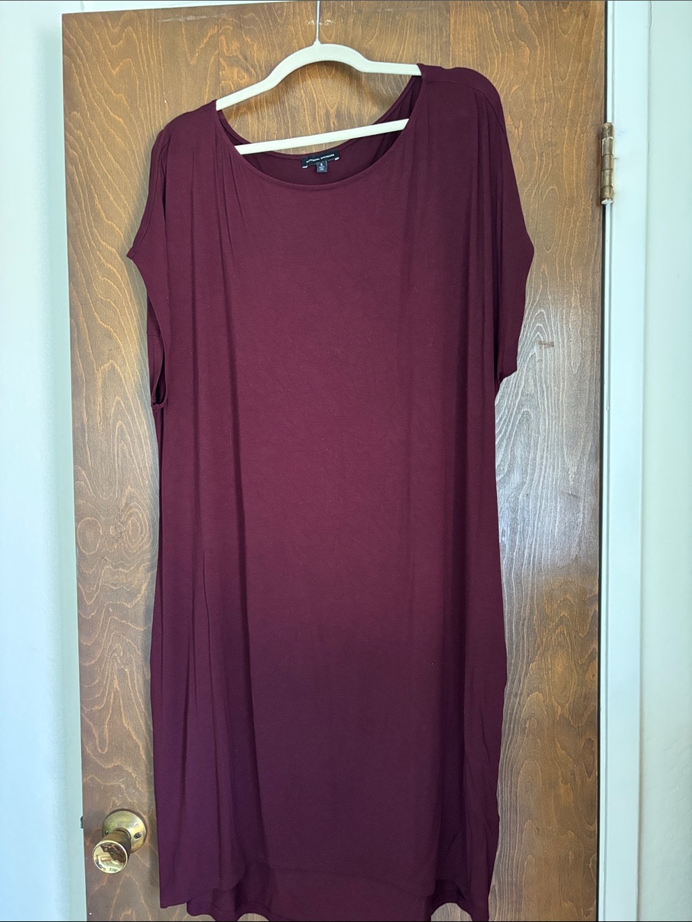 Universal Standard Helen Liquid Jersey Shift Dress S